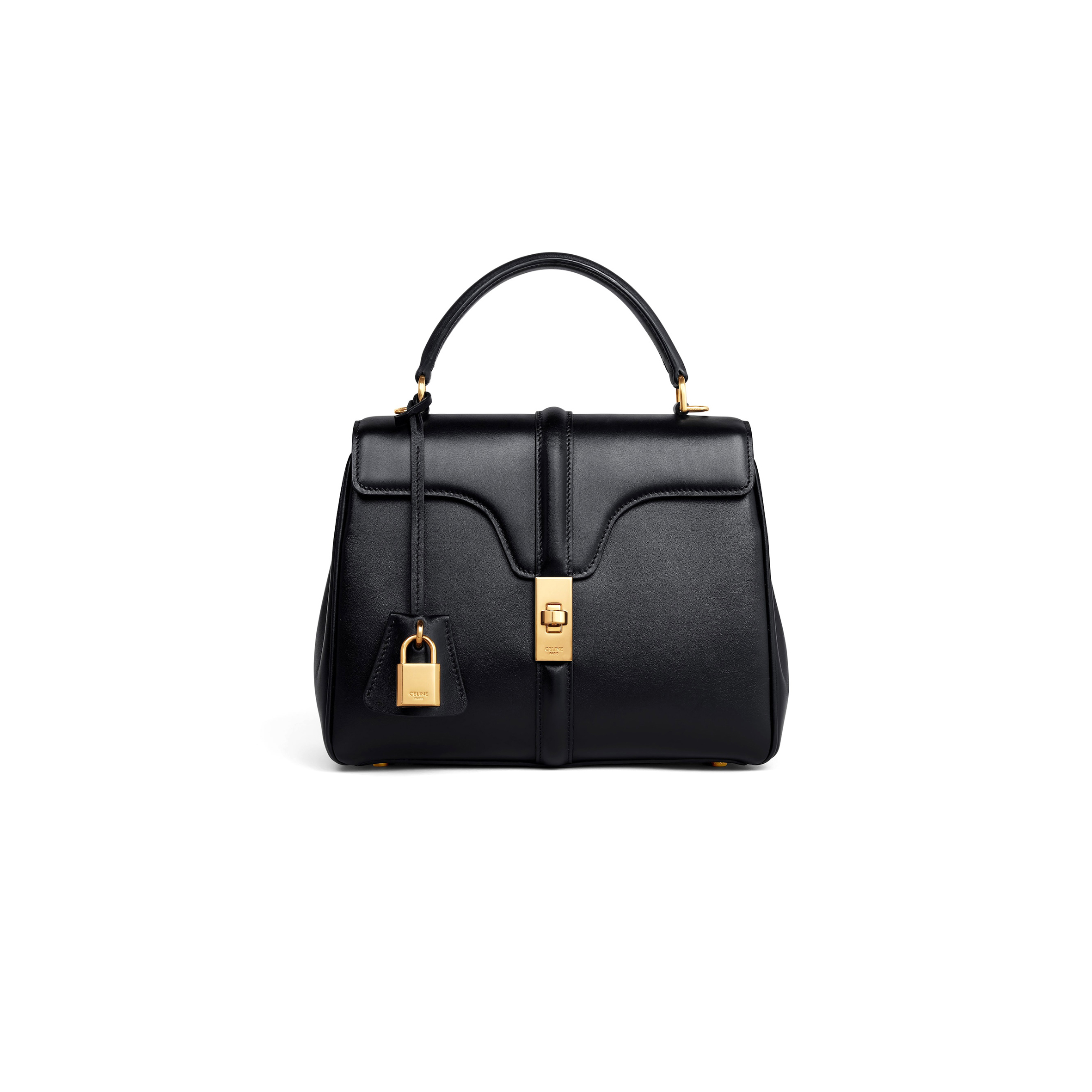 Ce**e small 16 bag in satinated calfskin 188003bey.38no (23*19*10.5cm)